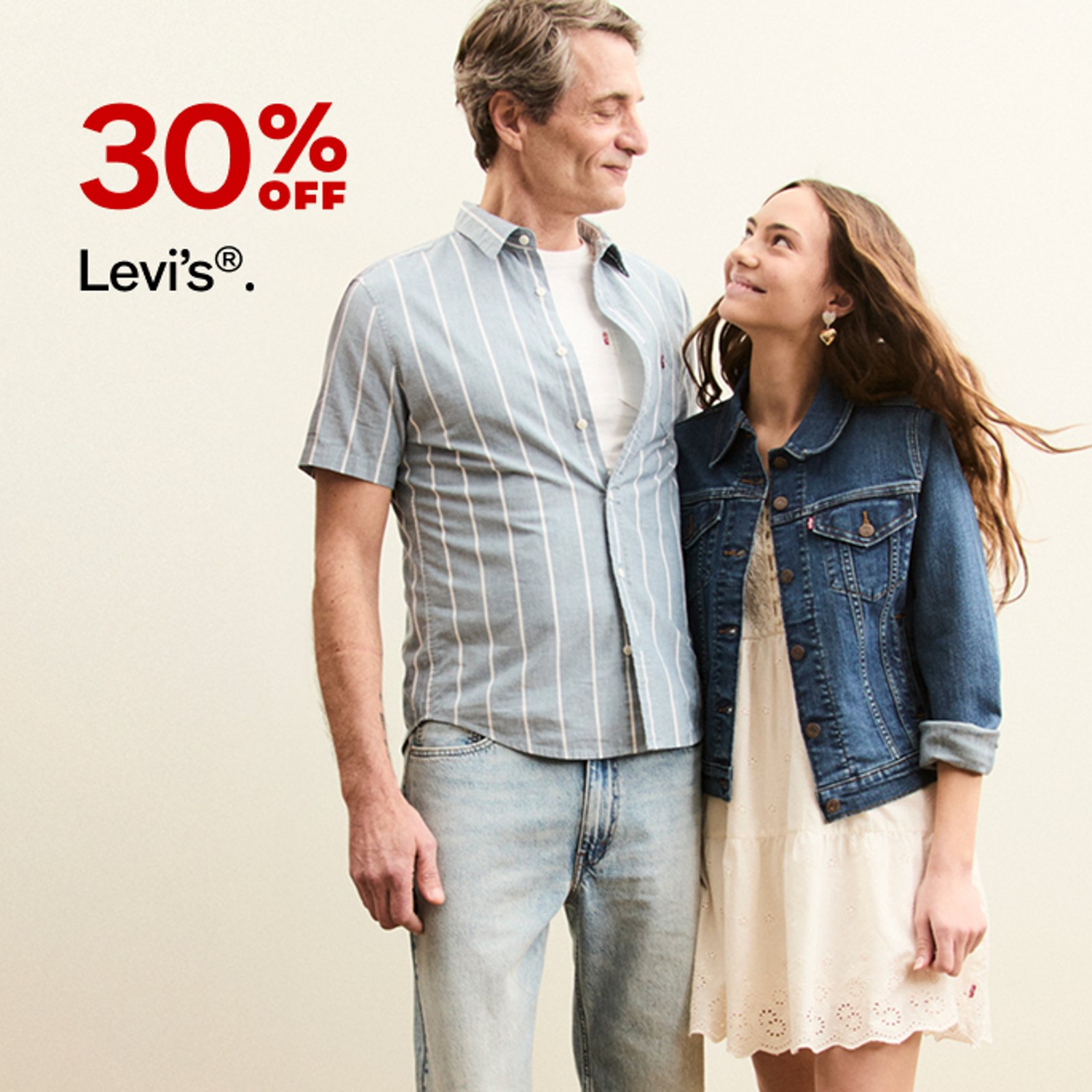 30% off Levis