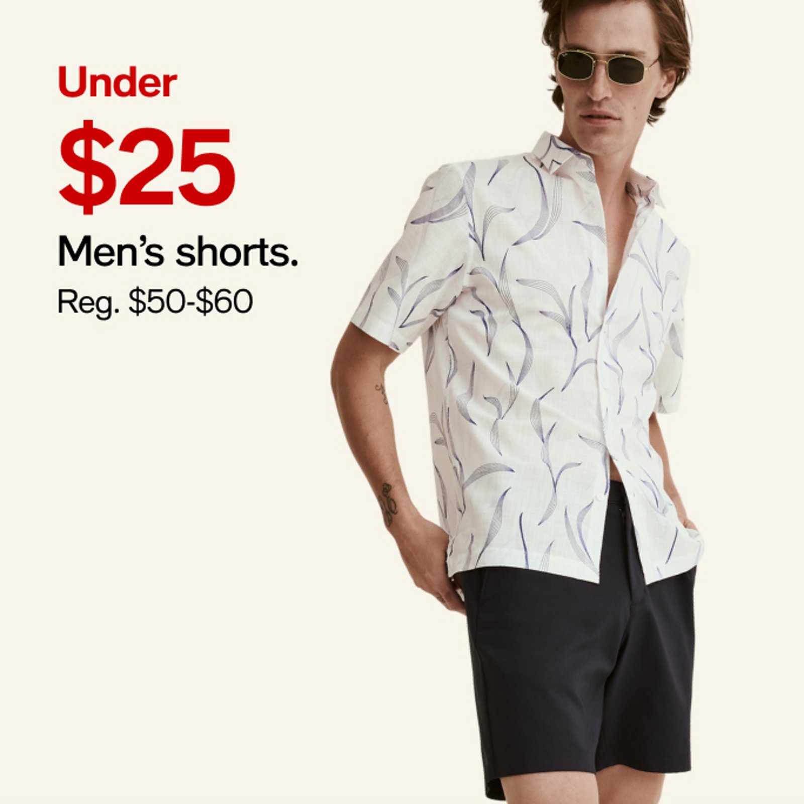 Under $25 Men's shorts