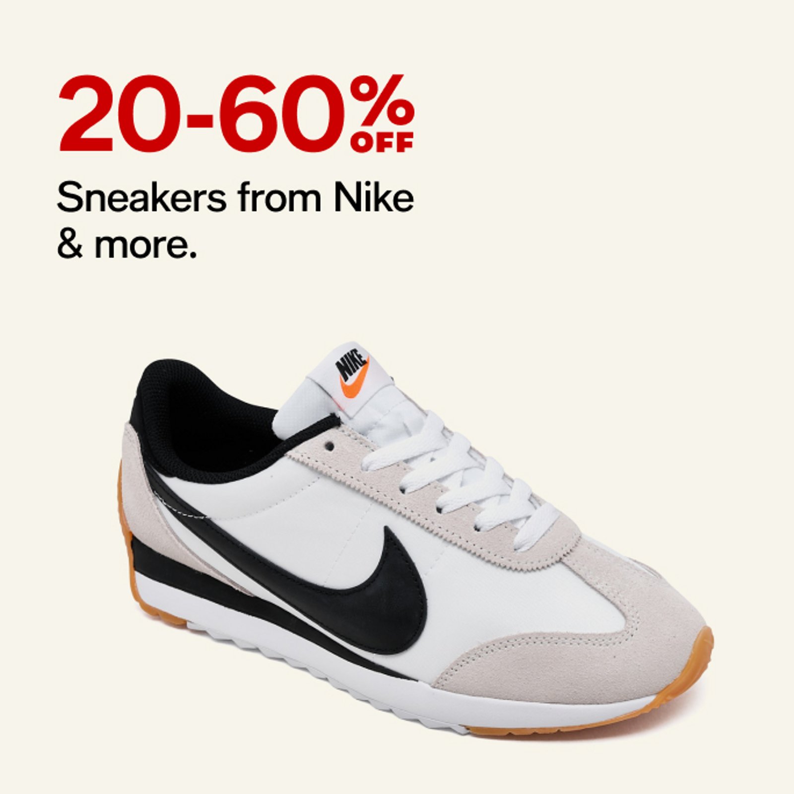 20-60 off sneakers from nike