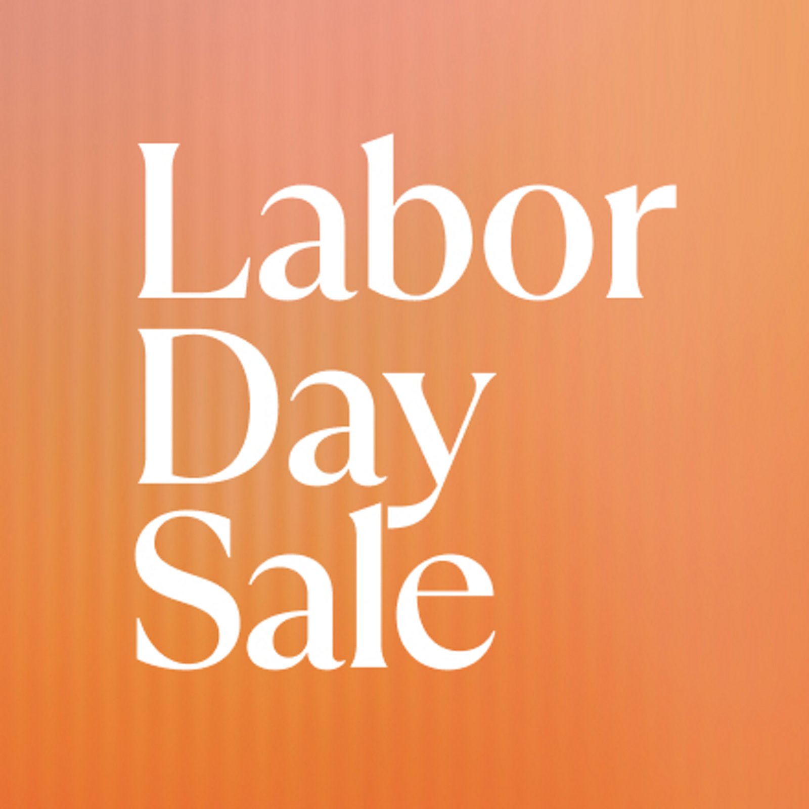 Labor Day Sale