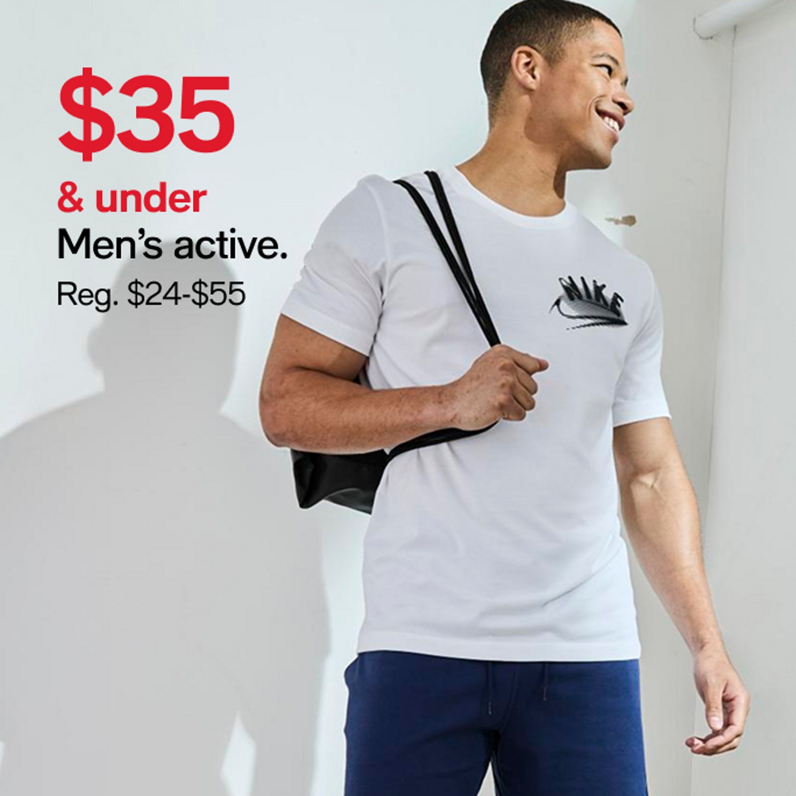 $35 & under Men's active