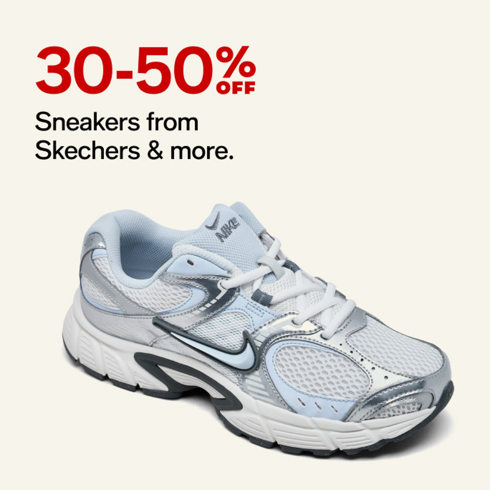 30-40% off Sneakers from skechers & more