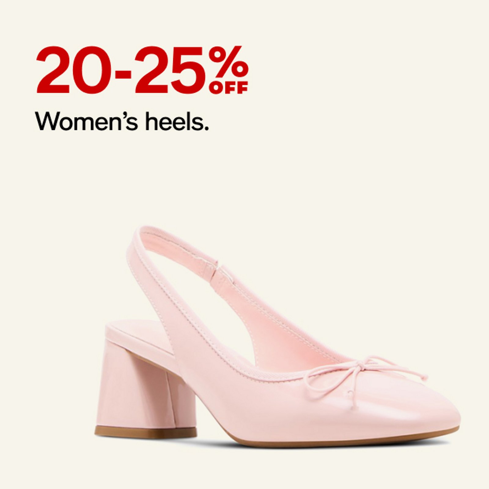 20-50 off women's heels