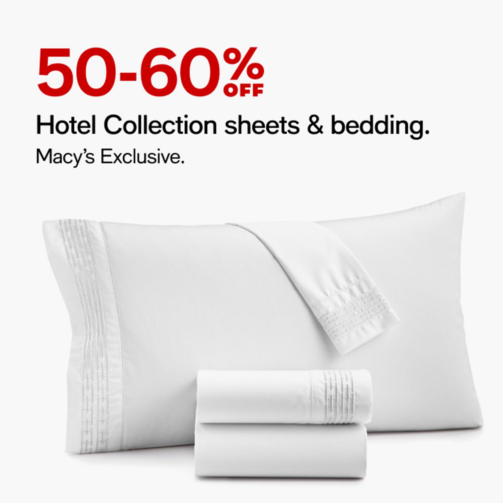 Hotel Collection sheets & bedding
