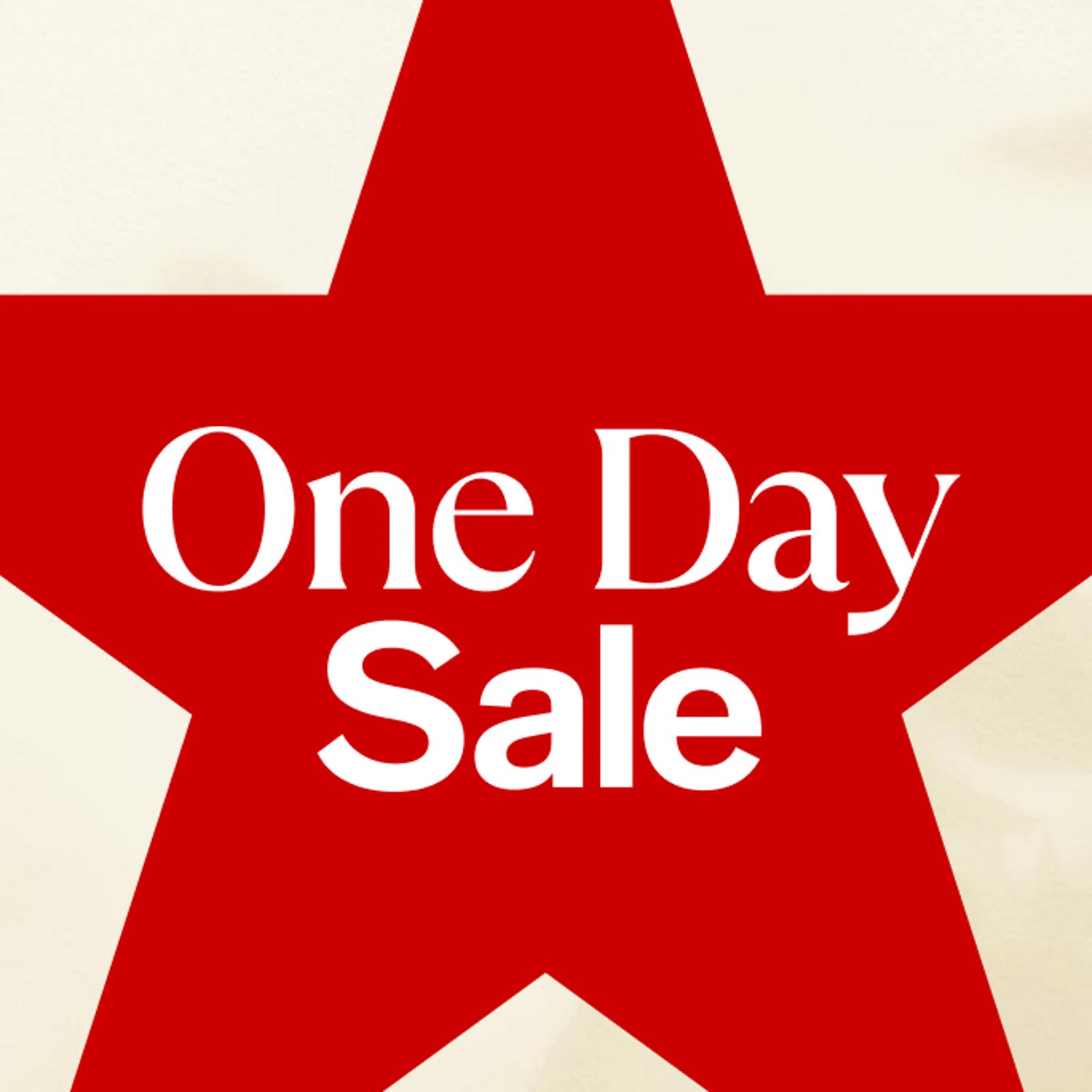 One Day Sale