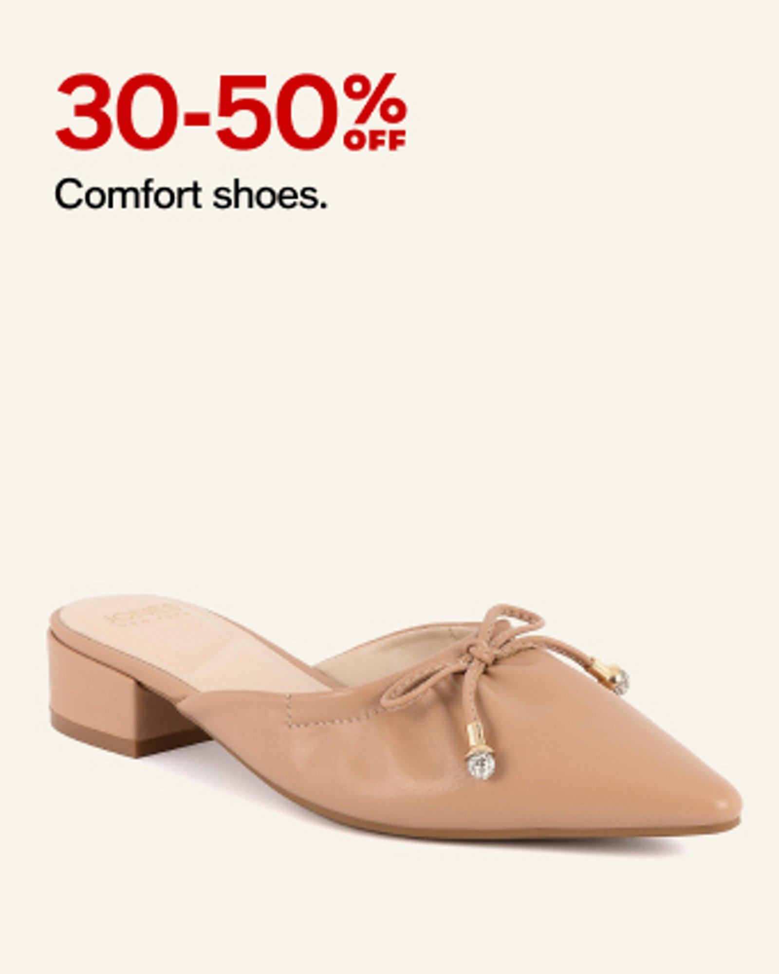 30-50 off comfort shoes