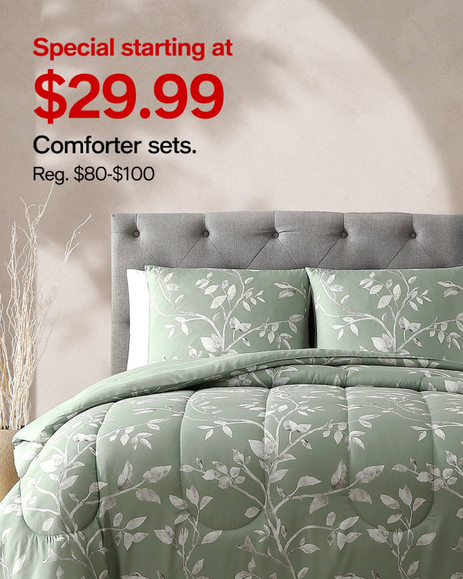 $29.99 Comforter sets