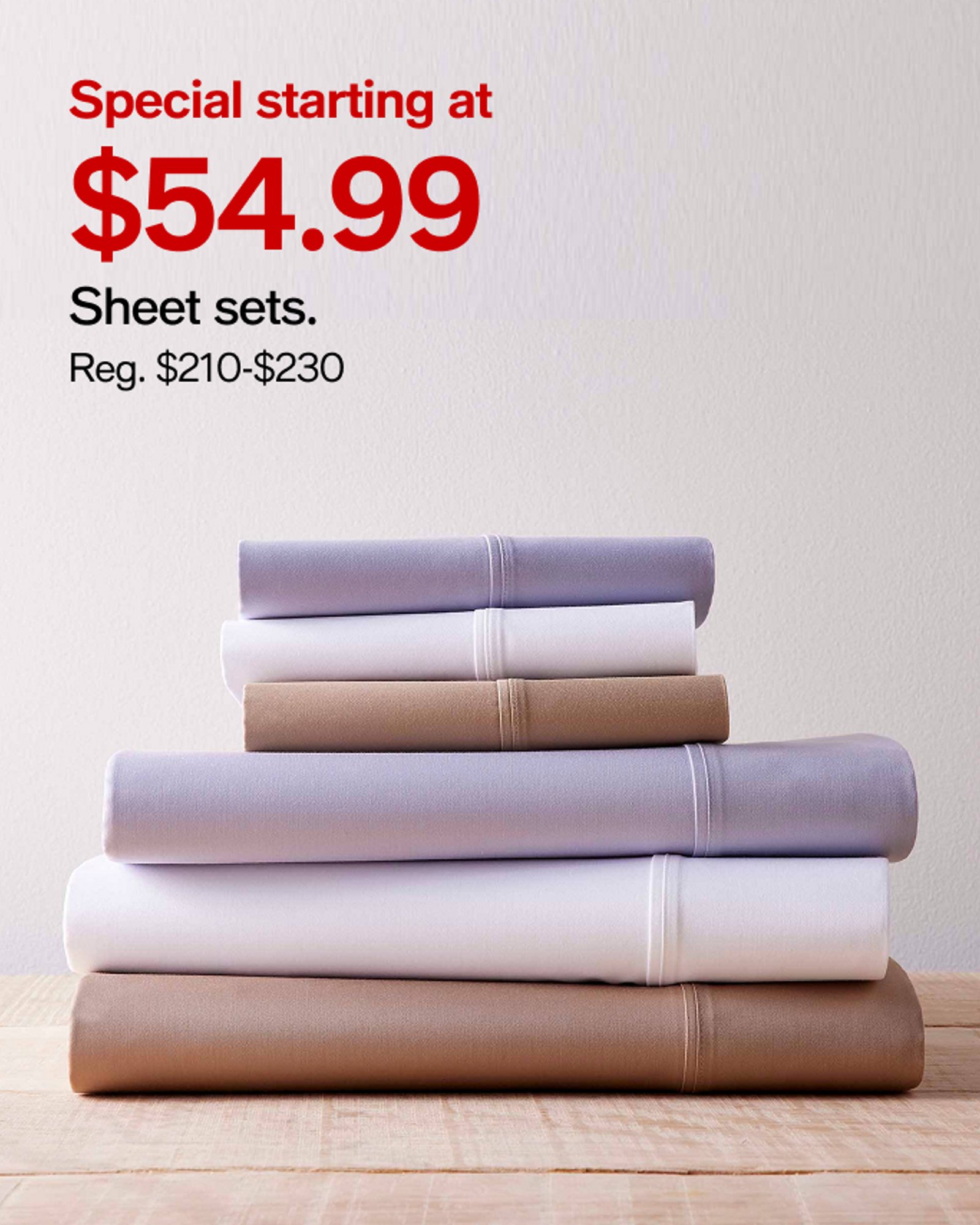 $54.99 Sheet sets